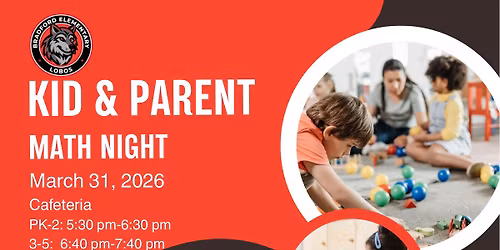 Kid & Parent Math Night