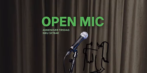 Open mic \u2022 nieu skybar
