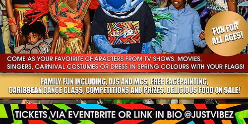 KIDS CARIBBEAN CARNIVAL + FANCY DRESS - Just Vibez FAMILY FETE!