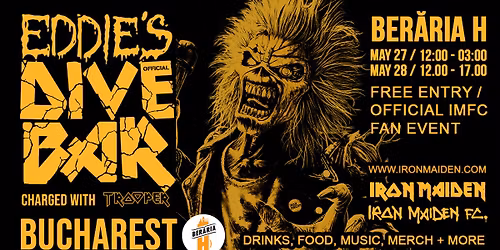 Eddie\u2019s Dive Bar \u2013 Iron Maiden Fan Club Event I 27 & 28 may