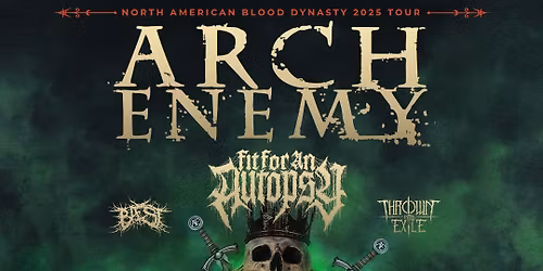 Arch Enemy at Wolverhampton Civic Hall