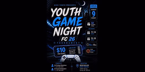 GICC YOUTH GAME NIGHT