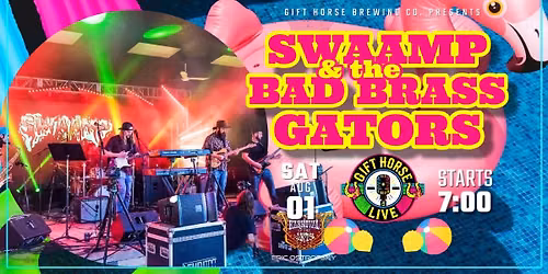 Gift Horse Live Presents: Swaamp & the Bad Brass Gators