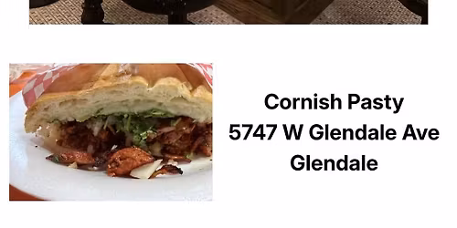 Dads Night Out at Cornish Pasty Co (Glendale) 