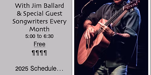 First Thursdays at The Rialto with Jim Ballard