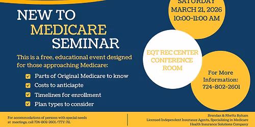 New to Medicare Seminar