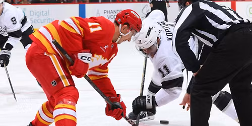 Los Angeles Kings at Calgary Flames at Scotiabank Saddledome