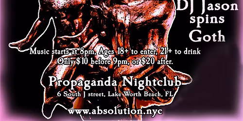 Valentine's Day Darkwave Special Goth Celebration w\/ L.U.S.T., His Panic, Jelani Rose, Offerings