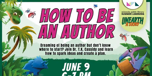 Summer Learning Program: How to be an Author