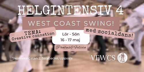 WCS - Helgintensiv Niv\u00e5 4 - Creative connection