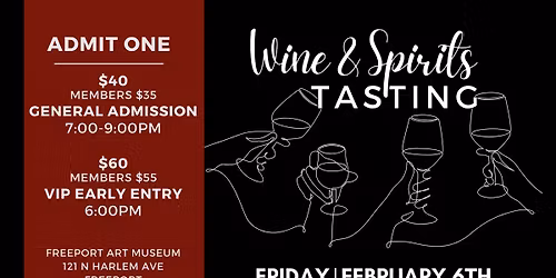 2026 Annual Wine & Spirits Tasting