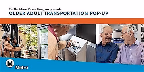 Older Adult Transportation Pop-Up: Inglewood