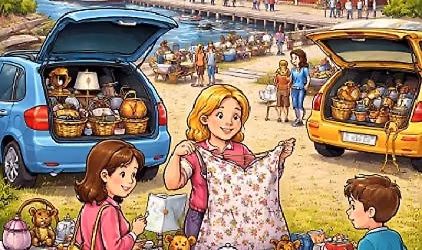 Bakluckeloppis i Bua