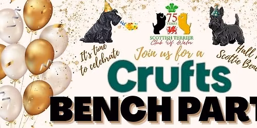 Crufts Bench Party - Celebrating 75 Years!