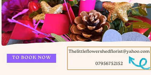 Christmas wreath workshop