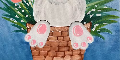 Bunny & Blossoms! Family Paint Event. Painted. Studios