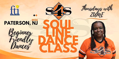 Free Soul Line Dance Class Thursdays in Paterson