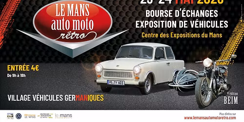 LE MANS AUTO MOTO RETRO