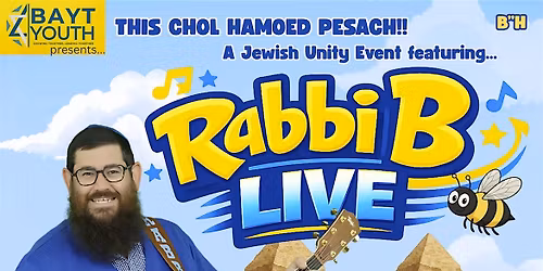 Rabbi B Live: Chol HaMoed Pesach 2026