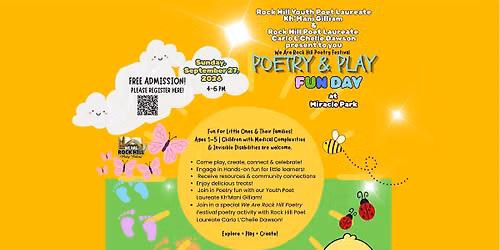 Poetry & Play Fun Day at Miracle Park