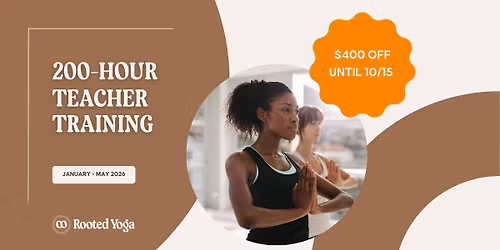 200-HR Yoga Teacher Training - Save $400 until 10\/15