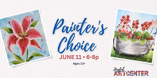 June Painter's Choice \ud83e\udd0d Joyful Art