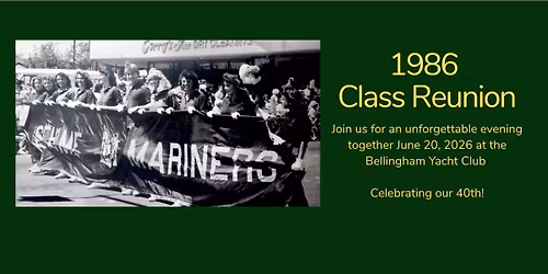 Sehome High School Class of 1986 40th Class Reunion