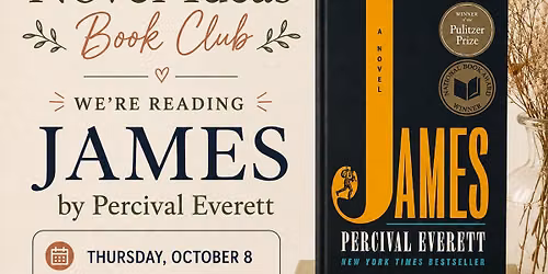 Novel Ideas Book Club: James by Percival Everett