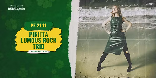 Piritta Lumous Rock Trio live 21.11.