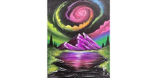 Bright and Intense Cosmic Nature - Paint and Sip in Denver | Classpop!\u2122