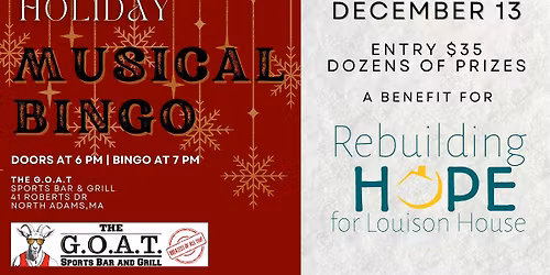 Holiday Musical Bingo for Louison House