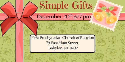 Simple Gifts Holiday Handbell Concert