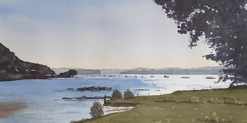 Coastal Beauty with Watercolour