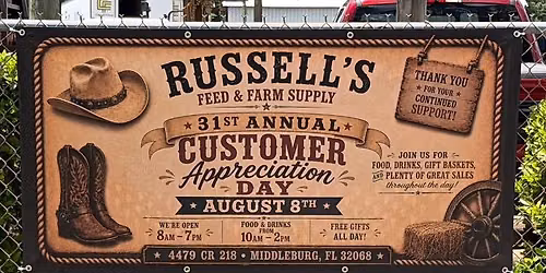 31st Annual Customer Appreciation Day!