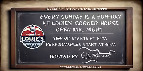 Open Mic Powered by Glentertainment