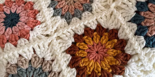 Granny squares leren haken met Bolleke wol