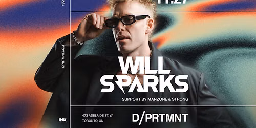 Will Sparks inside DPRTMNT 
