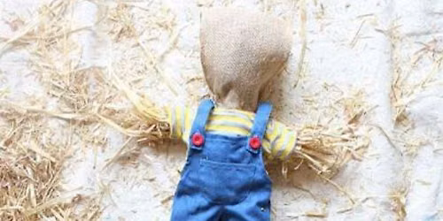 Mini Burlap Scarecrows | Jake Willwerth, instructor
