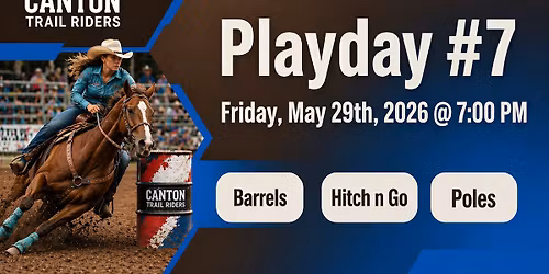 Canton Trail Riders Playday #7