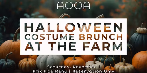 Halloween Costume Brunch