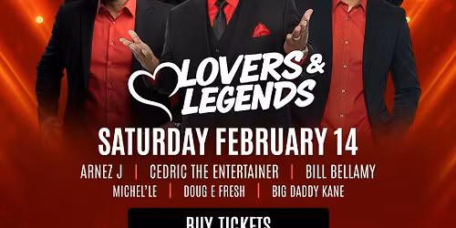 Lovers & Legends Comedy Jam at NRG Arena