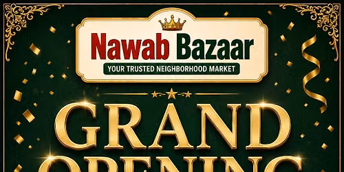 Grand Opening - Nawab Bazaar