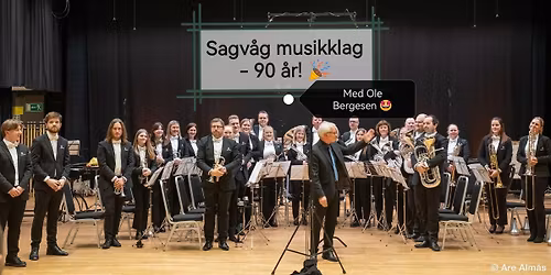 🎺90 års-jubileumskonsert med Sagvåg musikklag! 
