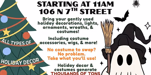 Holiday Decor & Costume Swap