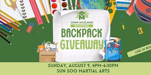 Backpack Giveaway 2026