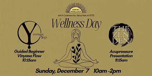 Wellness Day: Come learn how to manage stress this holiday season!