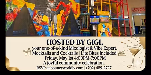 Bouncy World Mothers Day Sip & Paint