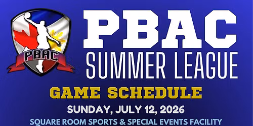 SEASON OPENER 2026 PBAC SUMMER LEAGUE