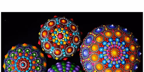 Mandala Klippie Verf Klas\/ Mandala Rock Painting Class