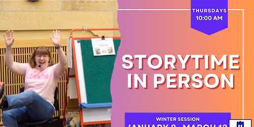 Storytime in Person - Winter 2026